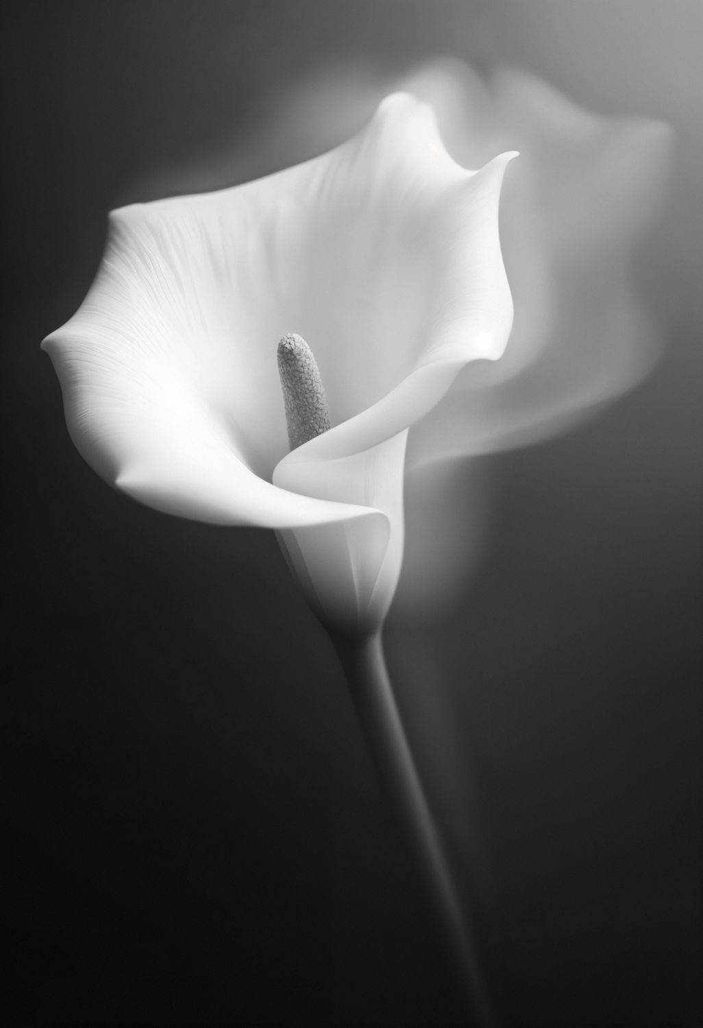 Call Lilly on a black background