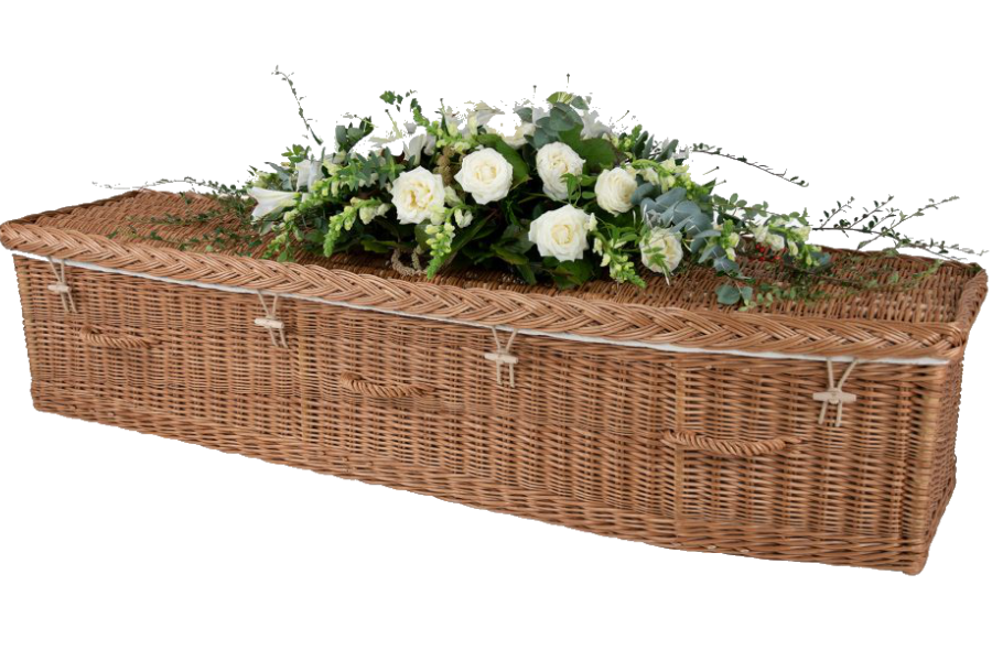 Traditional Willow Coffin